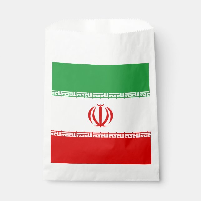 Iran Flag Favour Bag (Front)