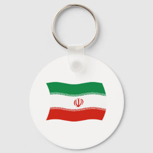 Iran Flag Keychain