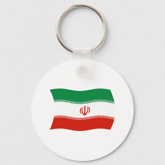 Iran Flag Keychain (Front)