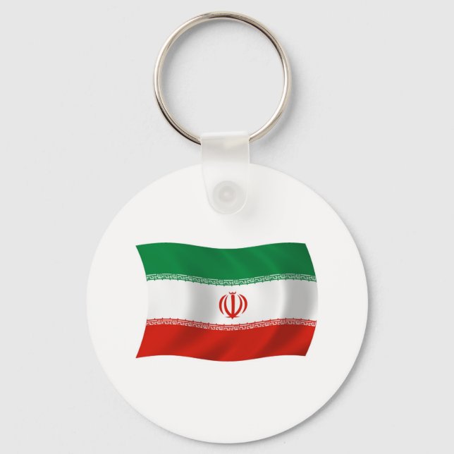 Iran Flag Keychain (Front)