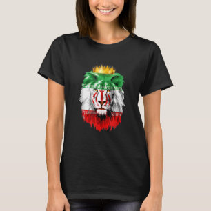 Iran Flag Lion Persia No War Casual Top Men & Wom