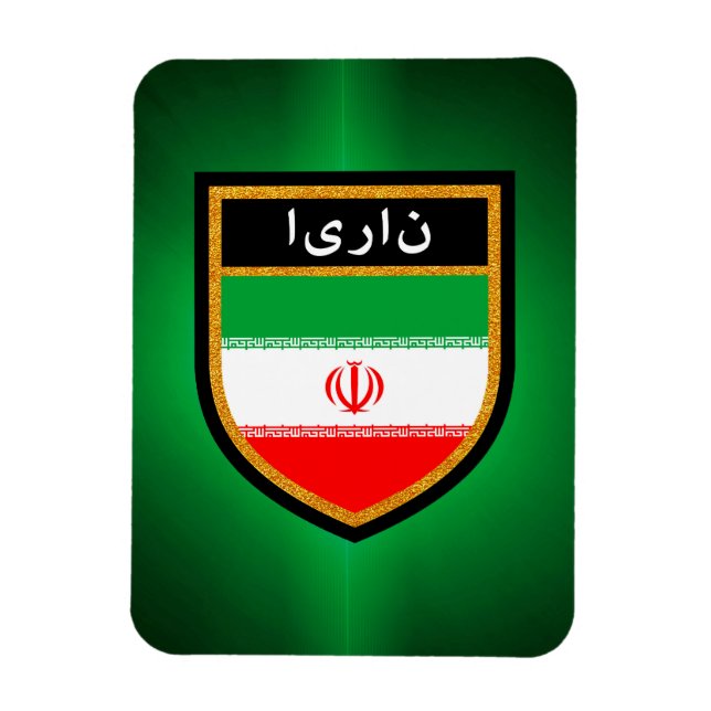 Iran Flag Magnet (Vertical)