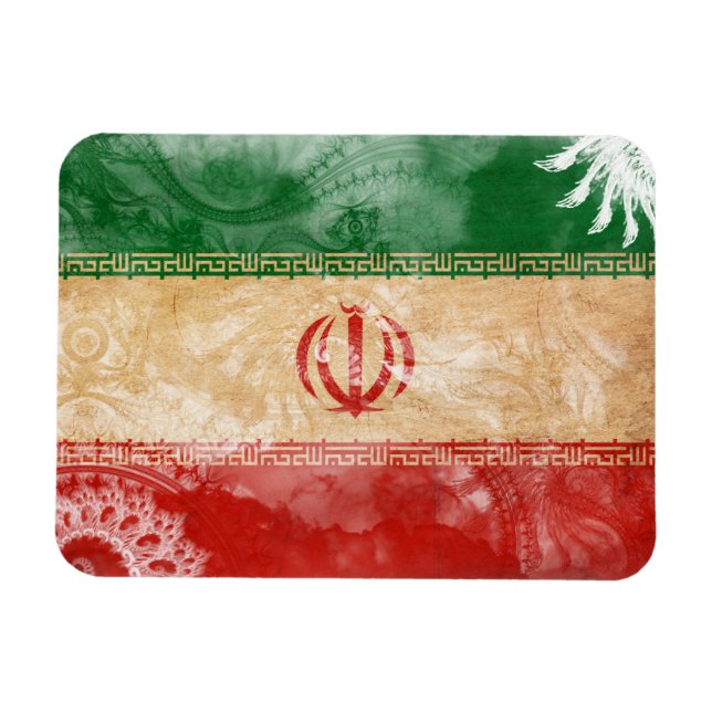 Iran Flag Magnet (Horizontal)