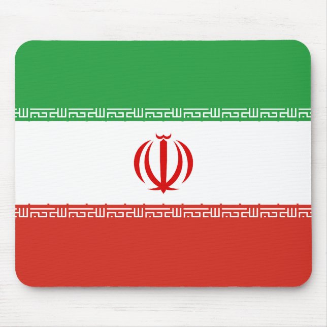 Iran flag mouse pad (Front)
