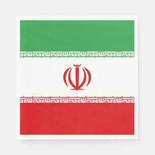 Iran Flag Napkin