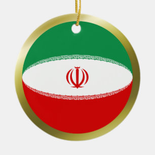 Iran Flag Ornament