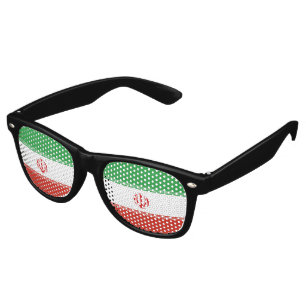 Iran flag retro sunglasses