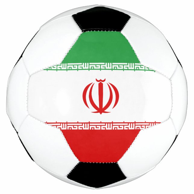 Iran Flag Soccer Ball (Front)