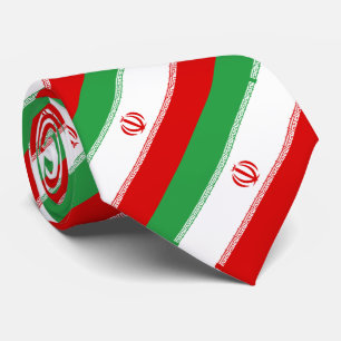 Iran Flag Tie