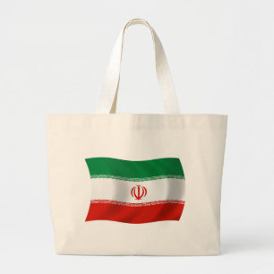 Iran Flag Tote Bag