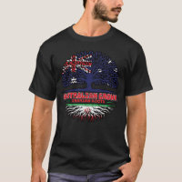 Iran Iranian Australian Australia Tree Roots Flag