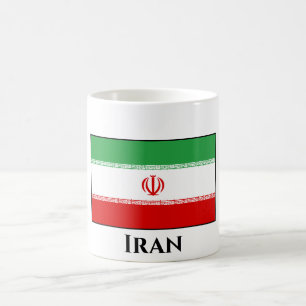 Iran (Iranian) Flag Coffee Mug