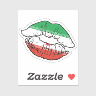 Iran Iranian Lipstick Love Flag