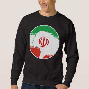 Iran Lion Iranian National Animal Flag Sweatshirt