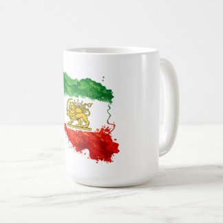 Iran Lion & Sun Mug | Persian Shir o Khorshid Coff