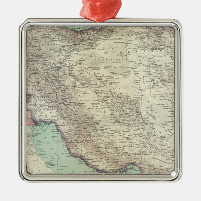 Iran Metal Ornament (Front)