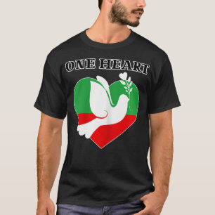 Iran One Heart Persian Peace T-Shirt