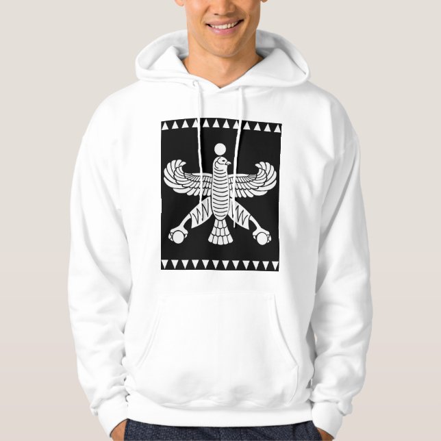 Iran’s First Flag – A Historic Emblem Hoodie (Front)
