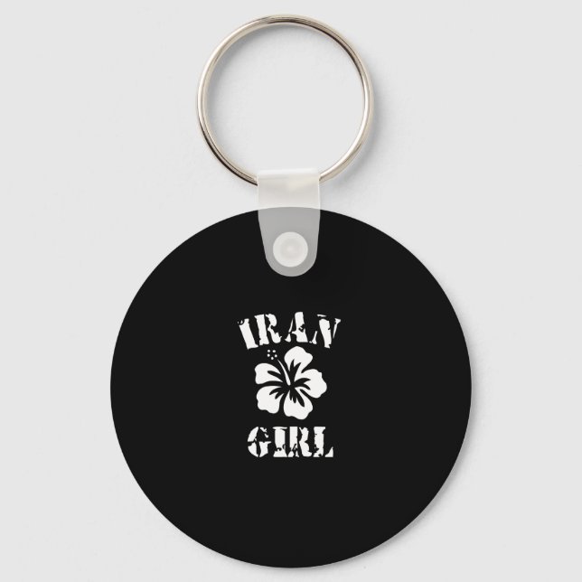 Iran Tattoo Style Key Ring (Front)