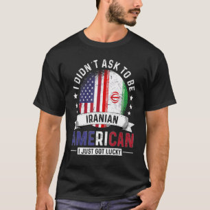 Iranian American Countries Flags Pride Country Ira T-Shirt