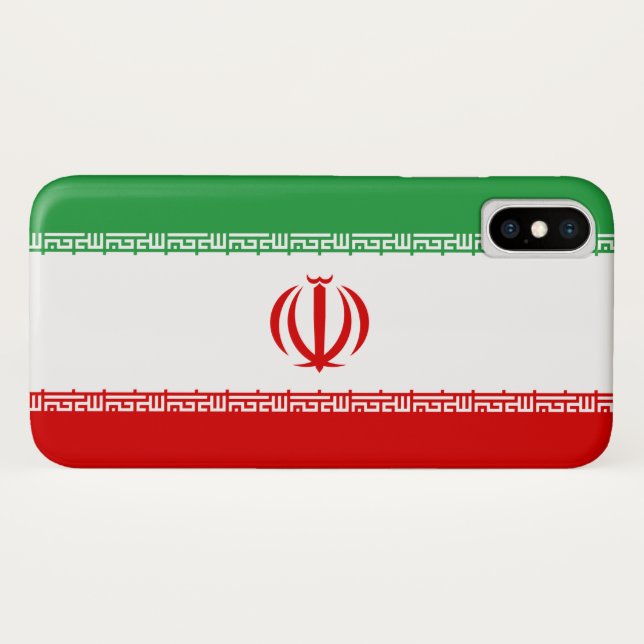 Iranian Flag (Iran) (Persian) Case-Mate iPhone Case (Back (Horizontal))