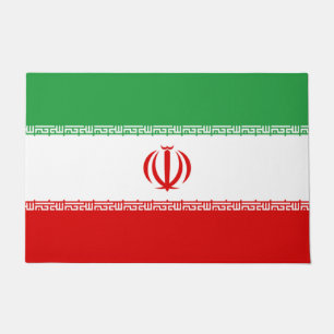 Iranian Flag (Iran) (Persian) Doormat