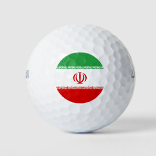 Iranian Flag (Iran) (Persian) Golf Balls