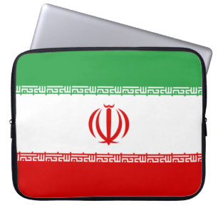 Iranian Flag (Iran) (Persian) Laptop Sleeve