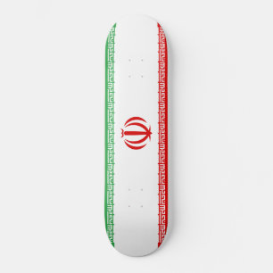 Iranian Flag (Iran) (Persian) Skateboard