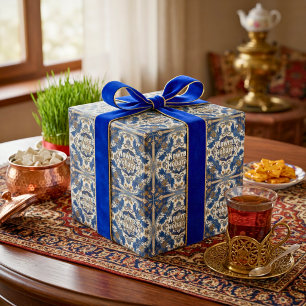 Iranian New Year Nowruz Party Gifts Tiles Wrapping Paper