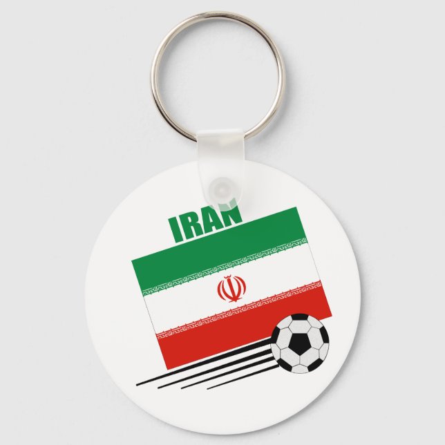 Iranian Soccer Team Key Ring (Front)