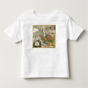 IranPanoramic MapIran Toddler T-Shirt