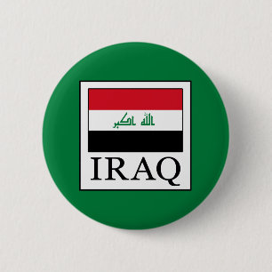 Iraq 6 Cm Round Badge
