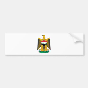 Iraq Coat of Arms Bumper Sticker