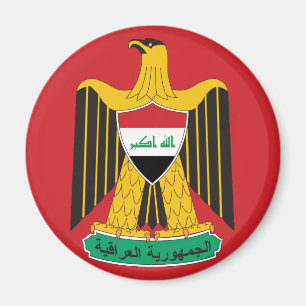 iraq emblem magnet