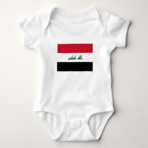 Iraq Flag Baby Bodysuit