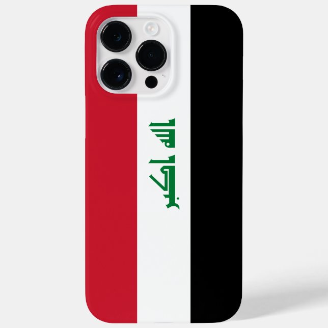 Iraq flag Case-Mate iPhone case (Back)