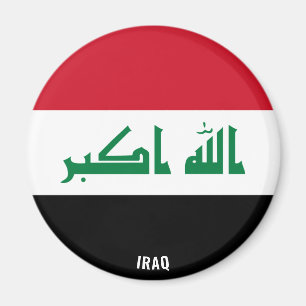 Iraq Flag Charming Patriotic Magnet