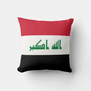 Iraq flag cushion