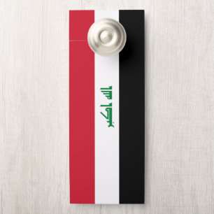 Iraq flag door hanger