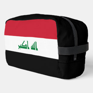 Iraq flag dopp kit