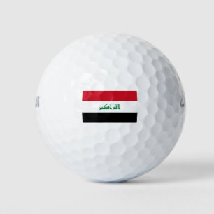 Iraq Flag Golf Balls