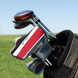 Iraq flag golf head cover