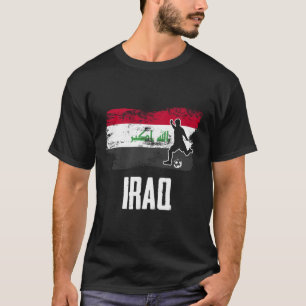 Iraq Flag Jersey Iraqi Soccer Team Iraqi _1 T-Shirt
