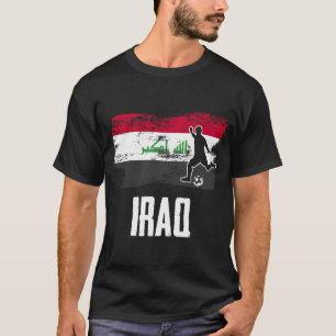 Iraq Flag Jersey Iraqi Soccer Team Iraqi _1 T-Shirt