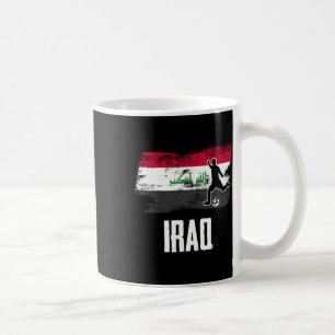Iraq Flag Jersey Iraqi Soccer Team Iraqi Coffee Mug