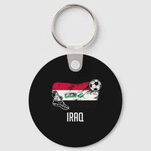 Iraq Flag Jersey Iraqi Soccer Team Iraqi Key Ring