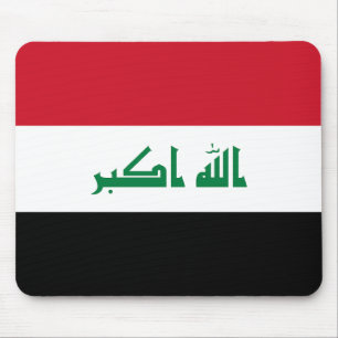 Iraq Flag Mouse Pad