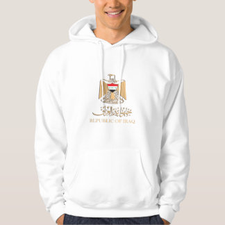 IRAQ FLAG ON IRAQI EMBLEM شعار العراق HOODIE