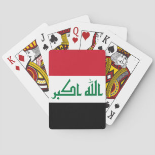 Iraq Flag Playing Cards